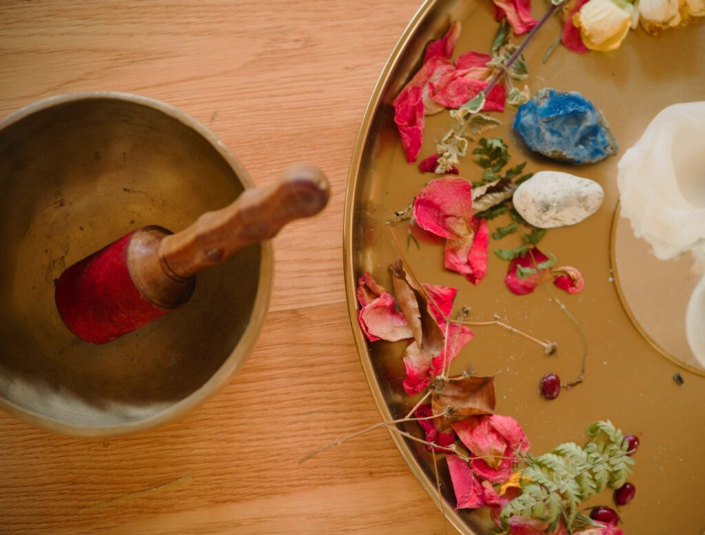 Dekoration während einer Breathwork Session